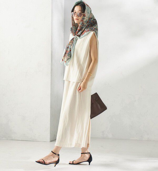 SHIPS for women「BINDU: スカーフ 100&times;100」|バンダナ・スカーフ|