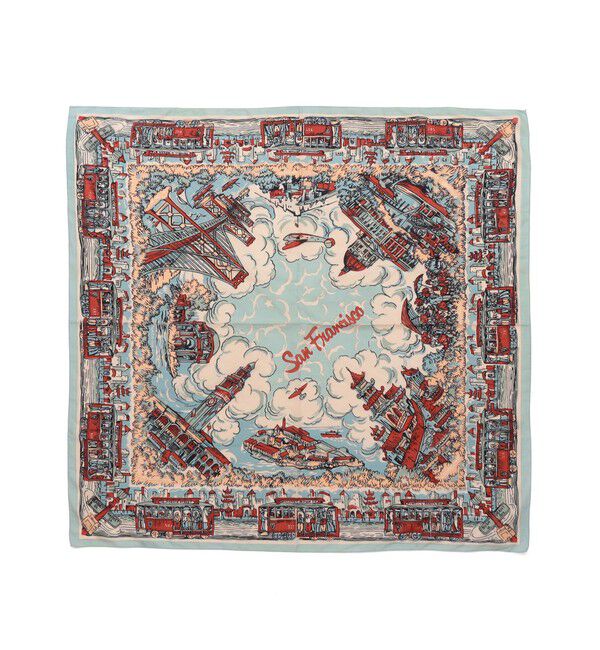 SHIPS for women「BINDU: スカーフ 100&times;100」|バンダナ・スカーフ|