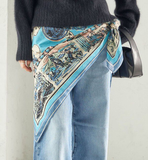 SHIPS for women「BINDU: スカーフ 100&times;100」|バンダナ・スカーフ|