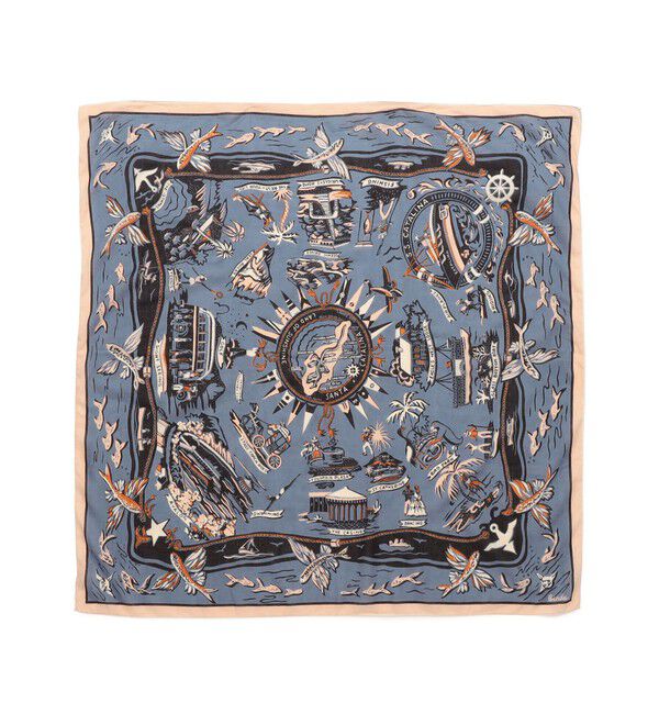 SHIPS for women「BINDU: スカーフ 100&times;100」|バンダナ・スカーフ|