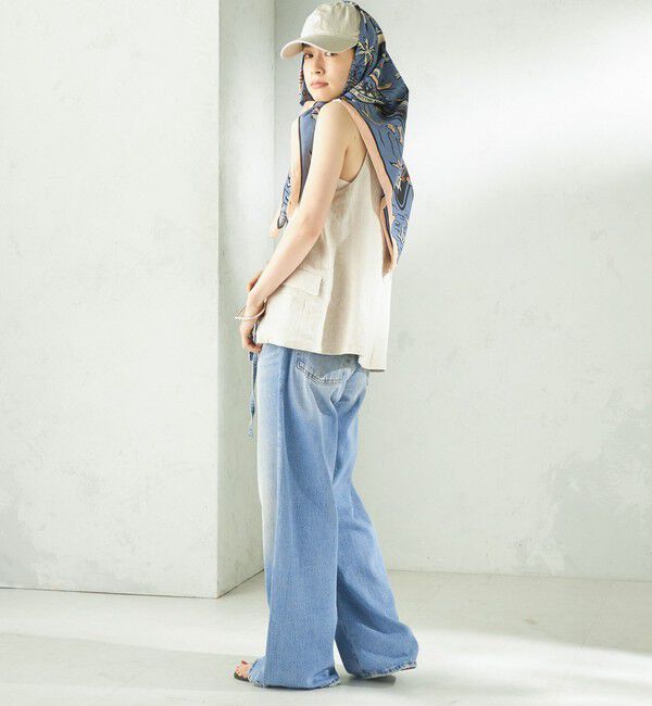 SHIPS for women「BINDU: スカーフ 100&times;100」|バンダナ・スカーフ|