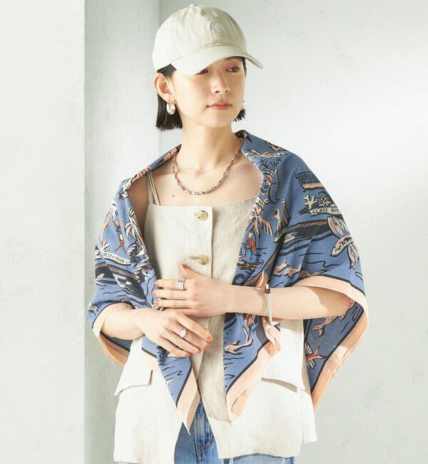 SHIPS for women「BINDU: スカーフ 100&times;100」|バンダナ・スカーフ|