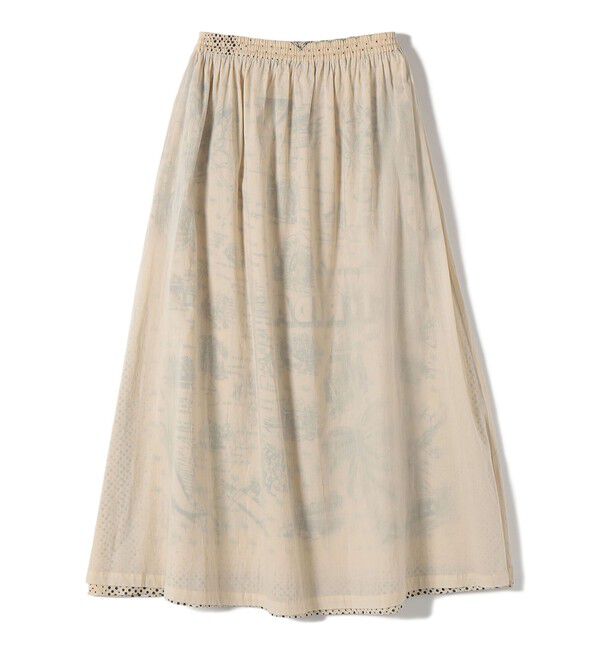 SHIPS for women「【SHIPS別注】BINDU:〈手洗い可能〉フロリダ マップ スカート」|スカート|