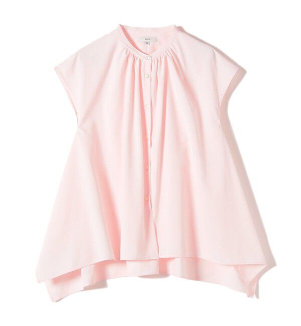 SHIPS for women「〈UVカット/吸水速乾/接触冷感/防シワ〉ハンカチーフ ヘムライン バック フレア ブラウス」|シャツ・ブラウス|