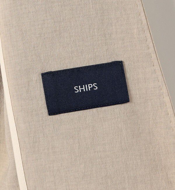 SHIPS for women「〈洗濯機可能/接触冷感/吸水速乾〉FUNCTION カラーレス ジャケット（セットアップ対応可）」|ノーカラージャケット|