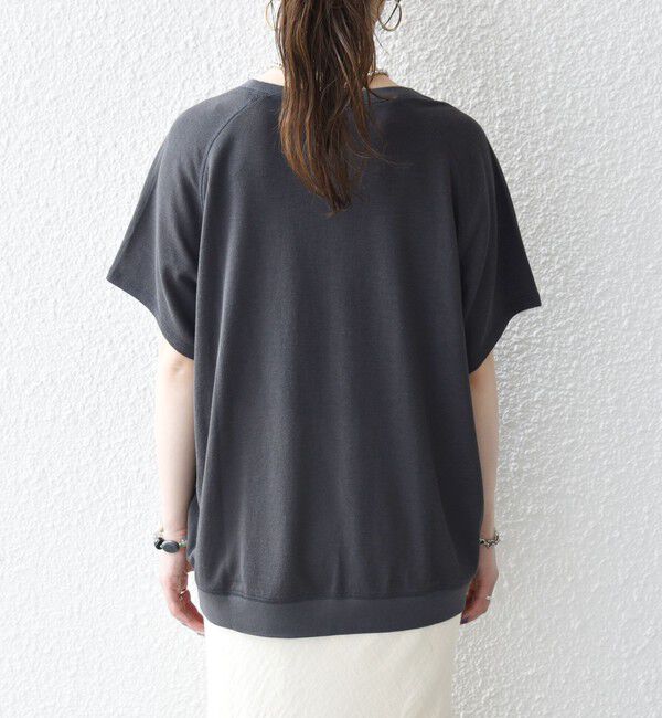 SHIPS any「SHIPS any:〈洗濯機可能〉シアー 裏毛 ロゴ TEE」|Tシャツ・カットソー|