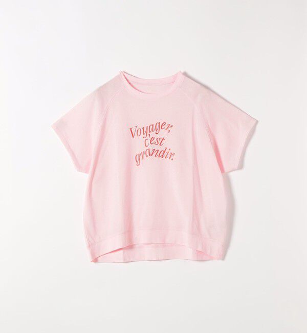 SHIPS any「SHIPS any:〈洗濯機可能〉シアー 裏毛 ロゴ TEE」|Tシャツ・カットソー|
