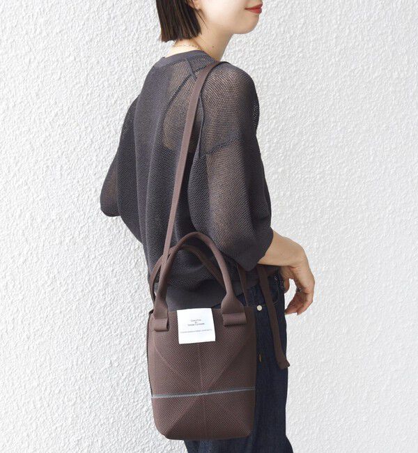SHIPS for women「《一部追加予約》【WEB限定】George Cinq: ORIGAMI BAG（S）」|ショルダー・メッセンジャー|ブラウン