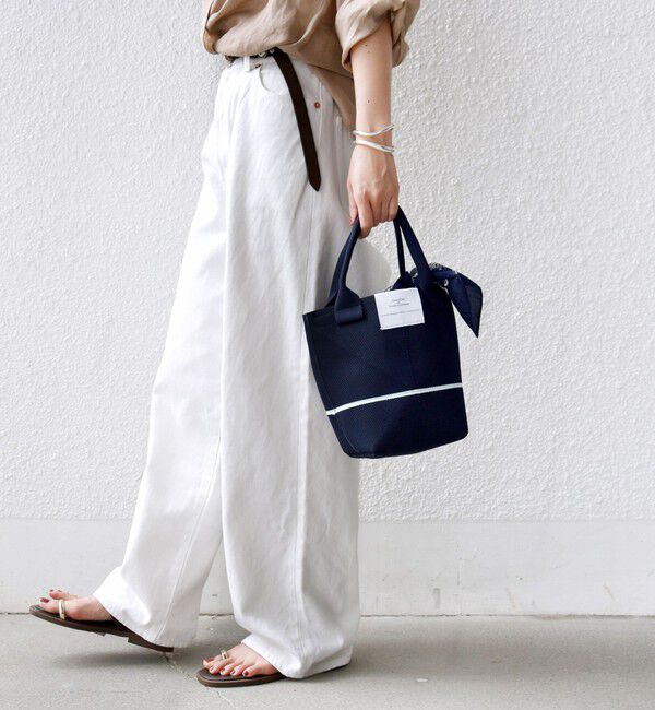 SHIPS for women「《一部追加予約》【WEB限定】George Cinq: ORIGAMI BAG（S）」|ショルダー・メッセンジャー|ネイビー