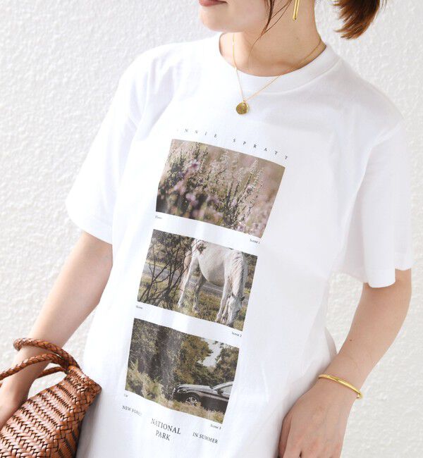 SHIPS for women「【SHIPS別注】THE CULTURE CORD: ARTIST TEE（AS）」|Tシャツ・カットソー|ホワイト系