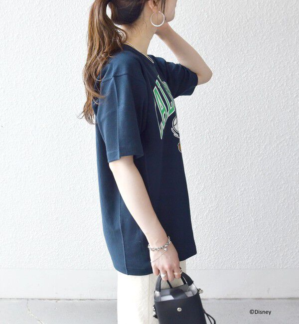 SHIPS any「Champion:〈洗濯機可能〉ディズニー / グラフィック ロゴ ショート スリーブ TEE」|Tシャツ・カットソー|