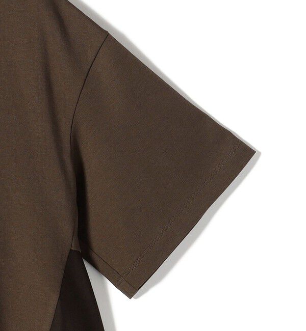 SHIPS for women「〈手洗い可能〉DEPEND ポンチ トリム レース ドッキング プルオーバー」|Tシャツ・カットソー|