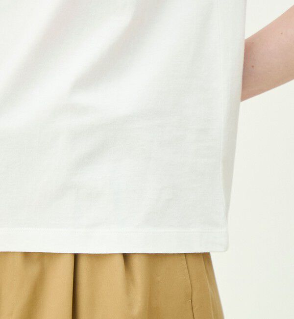 MACPHEE「コットンロゴプリント Tシャツ」|Tシャツ・カットソー|