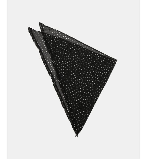 IENA LA BOUCLE「IENA LA BOUCLE シアードットバブーシュカ」|バンダナ・スカーフ|