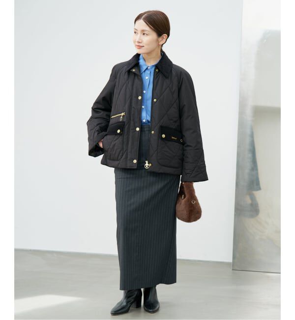 IENA「《予約》Barbour/バブアー 別注 MARTHA QUILTED JK ブルゾン」|その他|