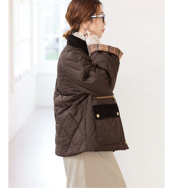 IENA「《予約》Barbour/バブアー 別注 MARTHA QUILTED JK ブルゾン」|その他|