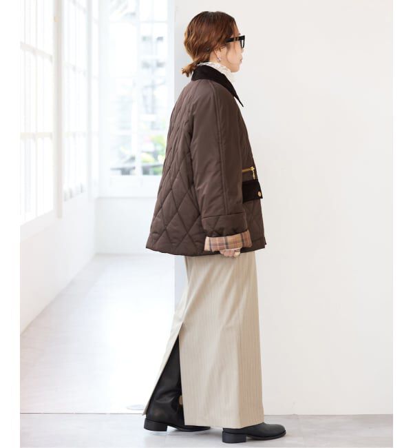 IENA「《予約》Barbour/バブアー 別注 MARTHA QUILTED JK ブルゾン」|その他|