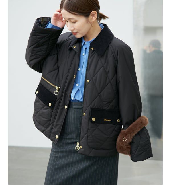 IENA「《予約》Barbour/バブアー 別注 MARTHA QUILTED JK ブルゾン」|その他|