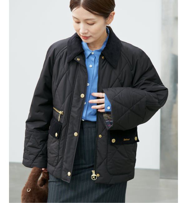IENA「《予約》Barbour/バブアー 別注 MARTHA QUILTED JK ブルゾン」|その他|
