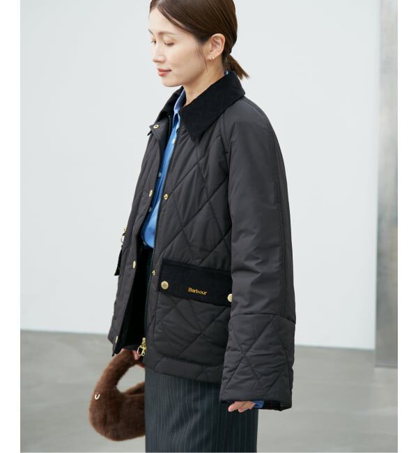 IENA「《予約》Barbour/バブアー 別注 MARTHA QUILTED JK ブルゾン」|その他|