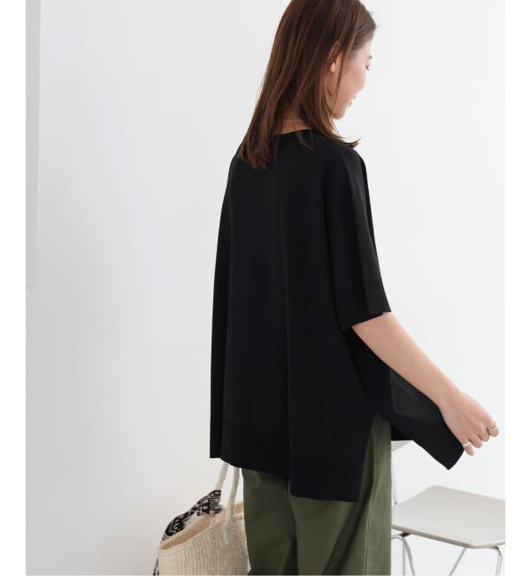 JOURNAL STANDARD relume「《追加4》接触冷感 / ウォッシャブルクールポンチョプルオーバー」|ニット・セーター|