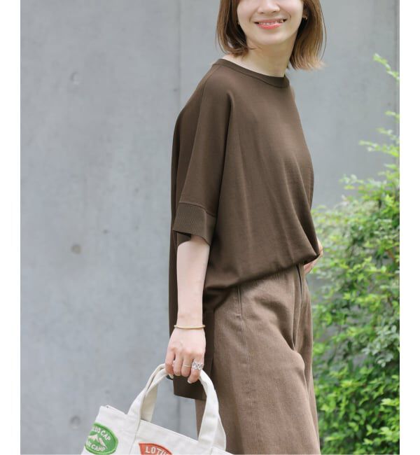 JOURNAL STANDARD relume「《追加4》接触冷感 / ウォッシャブルクールポンチョプルオーバー」|ニット・セーター|