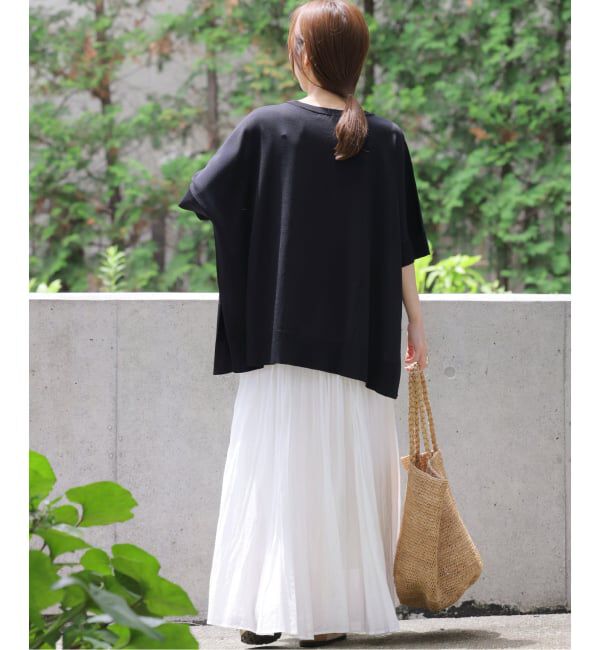 JOURNAL STANDARD relume「《追加4》接触冷感 / ウォッシャブルクールポンチョプルオーバー」|ニット・セーター|