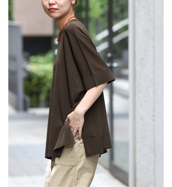 JOURNAL STANDARD relume「《追加4》接触冷感 / ウォッシャブルクールポンチョプルオーバー」|ニット・セーター|