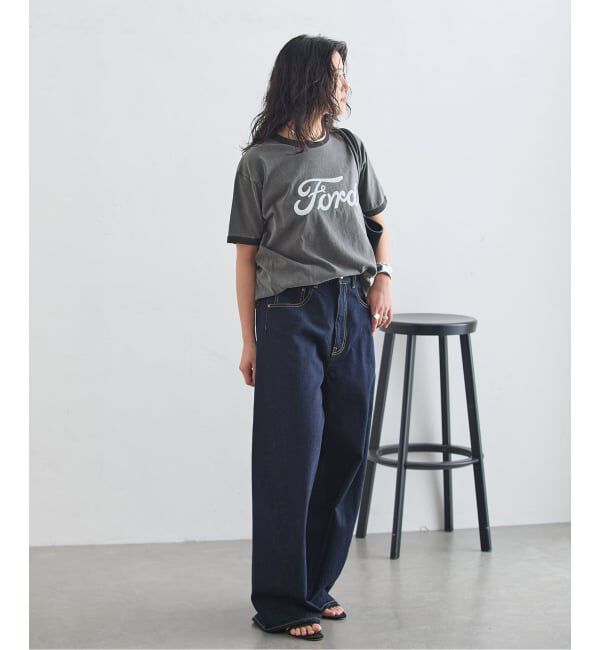 journal standard L'essage「11.8oz 3D デニムパンツ」|デニム|