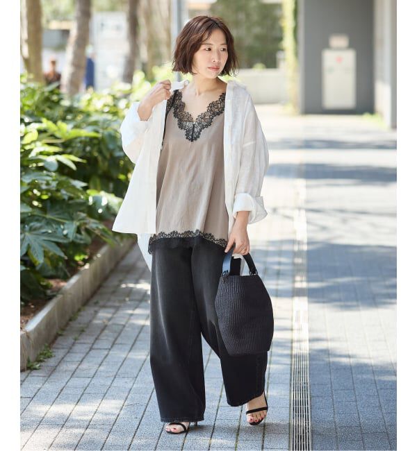 journal standard L'essage「《追加》リバーレースキャミ」|キャミソール|