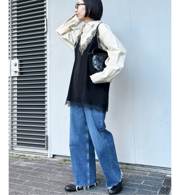 journal standard L'essage「《追加》リバーレースキャミ」|キャミソール|