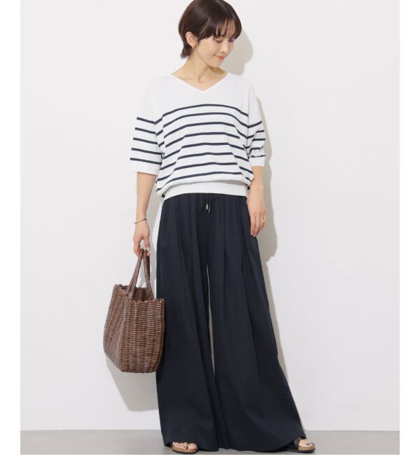 JOURNAL STANDARD relume「【MULTI FUNC+】UVカット / 接触冷感 / ドライタッチVネックプルオーバー」|ニット・セーター|