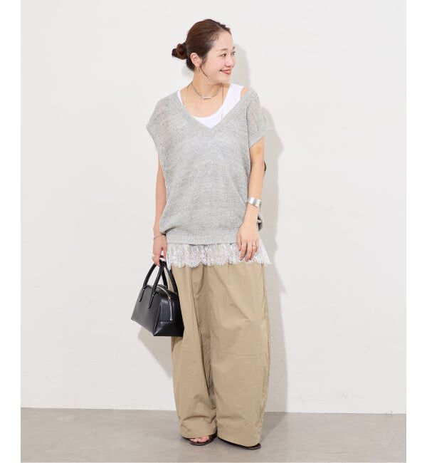 JOURNAL STANDARD「《追加3》レースヘムシアータンク」|Tシャツ・カットソー|