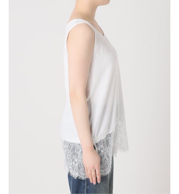 JOURNAL STANDARD「《追加3》レースヘムシアータンク」|Tシャツ・カットソー|