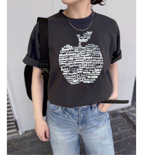 JOURNAL STANDARD「《追加》別注【HANDTEX/ハンドテックス】プリントTEE」|Tシャツ・カットソー|ブラック