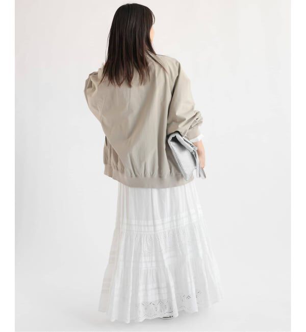 JOURNAL STANDARD relume「《WEB限定追加3》コットンボイルタック刺繍ロングスカート」|スカート|