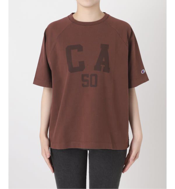 JOURNAL STANDARD relume「《追加》別注【Champion/チャンピオン】16s/1 Jersey TEE Bleach Wash：Tシャツ」|Tシャツ・カットソー|