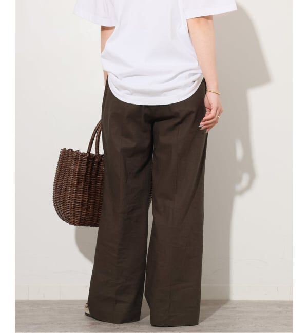 JOURNAL STANDARD relume「《追加》リネンコットンギャザータックパンツ」|その他|