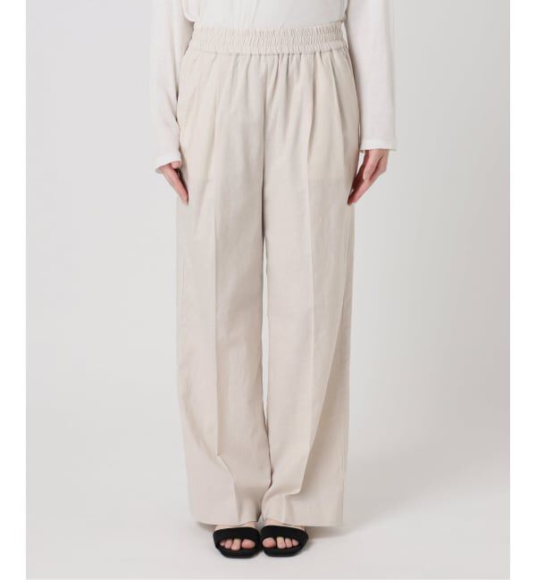 JOURNAL STANDARD relume「《追加》リネンコットンギャザータックパンツ」|その他|