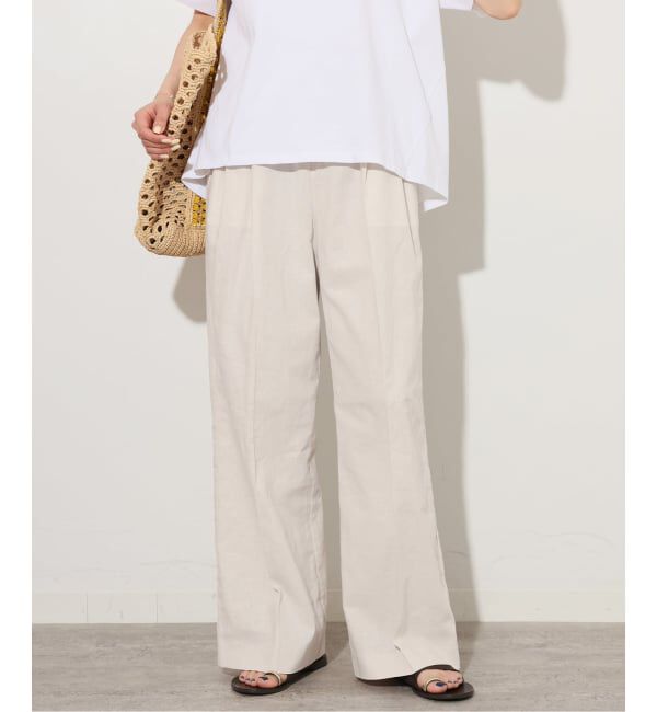 JOURNAL STANDARD relume「《追加》リネンコットンギャザータックパンツ」|その他|