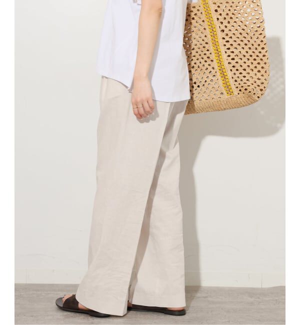 JOURNAL STANDARD relume「《追加》リネンコットンギャザータックパンツ」|その他|