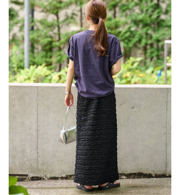 JOURNAL STANDARD relume「《WEB+一部店舗限定追加2》シャーリングジャガードスカート」|スカート|