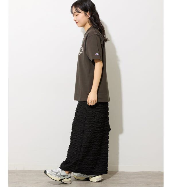 JOURNAL STANDARD relume「《WEB+一部店舗限定追加2》シャーリングジャガードスカート」|スカート|