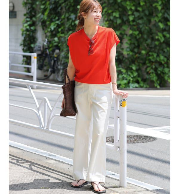 JOURNAL STANDARD relume「《一部WEB限定追加 / 新色》接触冷感 / ウォッシャブルクールプルオーバー」|ニット・セーター|