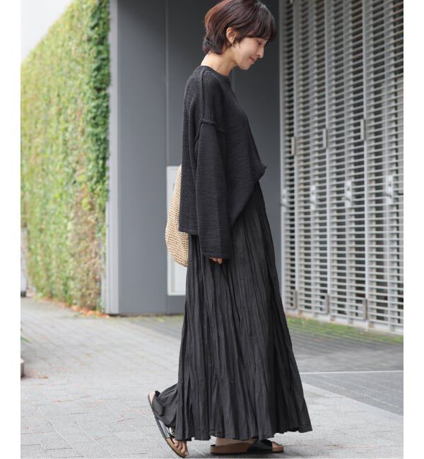 JOURNAL STANDARD relume「《追加2》コットンボイルクリンクルマーメイドスカート」|スカート|