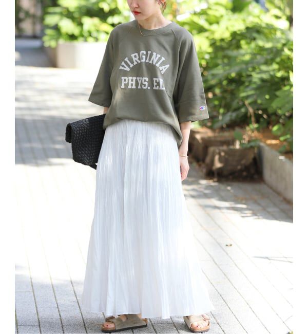 JOURNAL STANDARD relume「《追加2》コットンボイルクリンクルマーメイドスカート」|スカート|