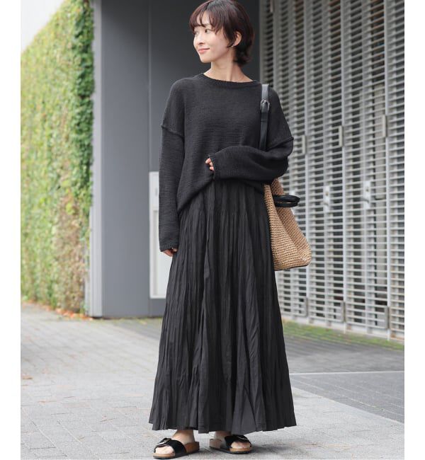 JOURNAL STANDARD relume「《追加2》コットンボイルクリンクルマーメイドスカート」|スカート|
