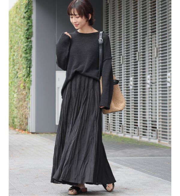 JOURNAL STANDARD relume「《追加2》コットンボイルクリンクルマーメイドスカート」|スカート|