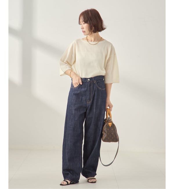 journal standard L'essage「《追加》8ozデニムバルーンパンツ」|デニム|