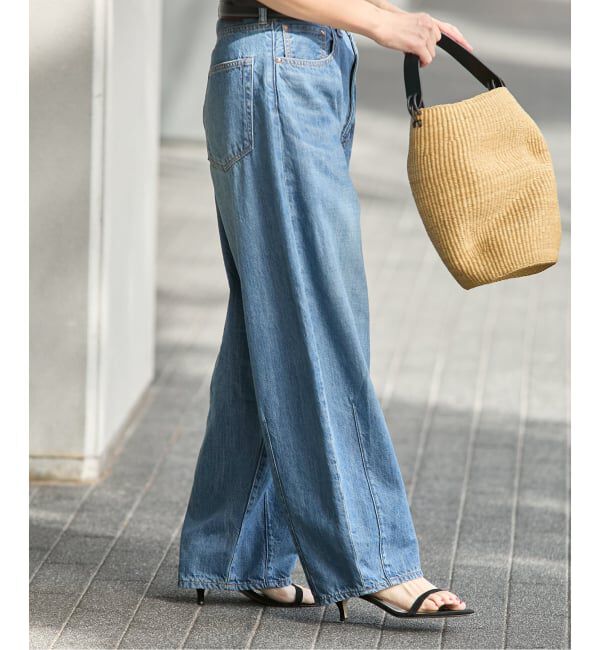 journal standard L'essage「《追加》8ozデニムバルーンパンツ」|デニム|